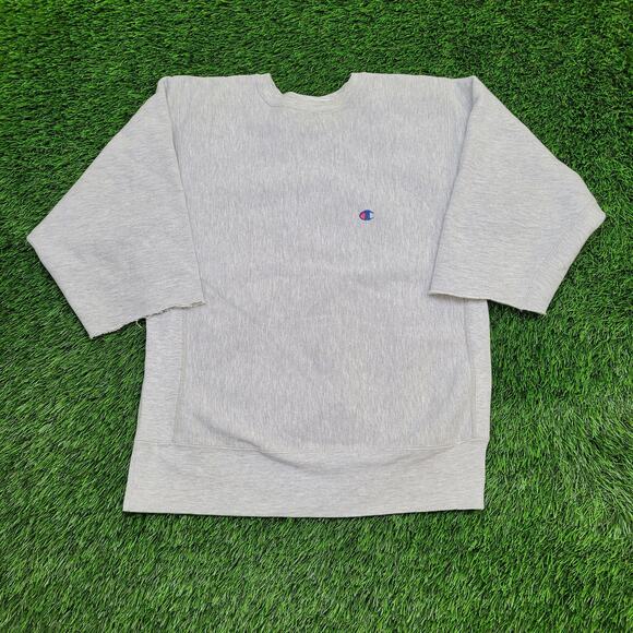 Vintage Champion Reverse-Weave Sweatshirt M/L 20x24 Crop USA - Picture 1 of 12
